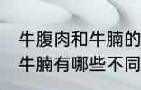 牛腹肉和牛腩的区别是什么 牛腹肉和牛腩有哪些不同